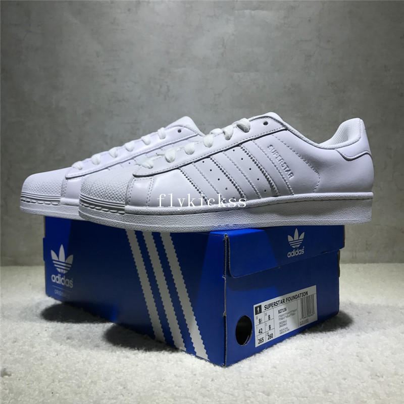 Adidas Superstar Pure White B27136